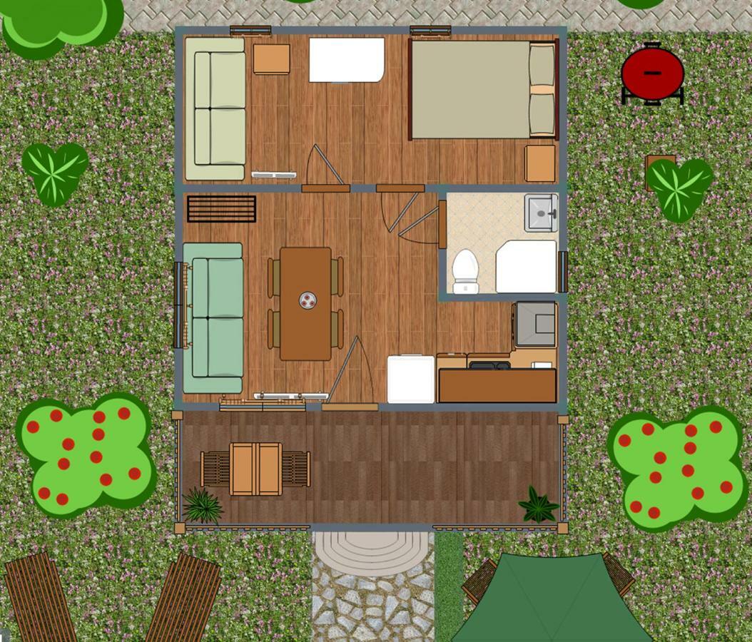 Cabanas Vallecino Manzanal de los Infantes 外观 照片